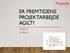 ER FREMTIDENS PROJEKTARBEJDE AGILT?