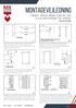 Montagevejledning. & u - k l a s s i f i s e r e d e 1 & 2 f l ø j e d e G r i b e k a r m. M x d o o r / s u l d r u p / d a n m a r k 1/6
