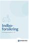 Indboforsikring. Forsikringsbetingelser nr. 7-07