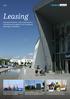Leasing. Leasing af maskiner, udstyr og ejendomme til kommuner og regioner samt statslige og offentlige virksomheder.