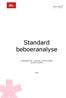 Standard beboeranalyse. Udarbejdet af BL - Danmarks Almene Boliger og sermo analyse