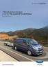 Tilbehørsoversigt FORD TRANSIT CUSTOM