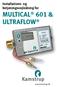 MULTICAL 601 & ULTRAFLOW