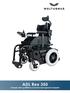 ADL Rex 350 Kompakt, aktiv og driftsikker el-kørestol med ergonomi i højsædet