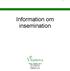 Information om insemination