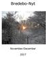 Bredebo-Nyt. November/December