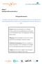 Deltagerinformation. Målgruppe: Beboere på plejehjem. Du skal være over 65 år og skal have boet på plejehjem i minimum 6 måneder.