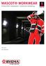 MASCOT WORKWEAR. Professionelle medarbejdere i professionel beklædning. KNA-service