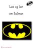 Læs og lær om Batman