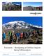 Tanzania Bestigning af Afrikas højeste bjerg Kilimanjaro