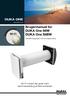 Brugermanual for DUKA One S6W DUKA One S6BW