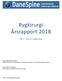 Rygkirurgi Årsrapport 2018