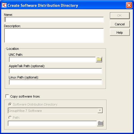 4.9.1 Creating a Software Distribution Directory 1 Make sure the directory you want to use as the software distribution directory exists.