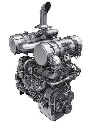 SCR KDPF Komatsu EU trin V Komatsus EU trin V-motor er produktiv, driftssikker og effektiv.
