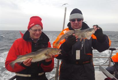 Her er så lidt om de seneste 3 ture på Øresund. Nytårstorsken blev fanget den 27. december 2013 i rimeligt godt vejr. Og der var torsk til alle.