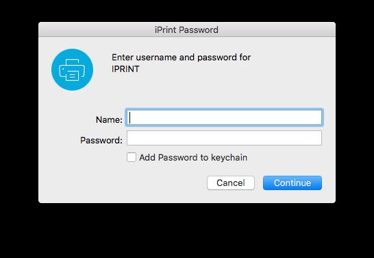 2 Hvis dine koder ikke er gemt i Hovednøgleringen/Keychain, skal du indtaste dit UCLbrugernavn og
