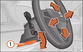 Fig. 22 Korrekt placering af sikkerhedssele og korrekt indstilling af hovedstøtte set forfra og fra siden For at justere sikkerhedsselen i skulderområdet skal du regulere sædehøjden eller selehøjden.
