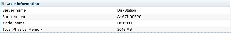 2 Log ind på Synology DiskStation Manager. 3 Undersøg Samlet fysisk hukommelse i Hovedmenu > Systemoplysninger.