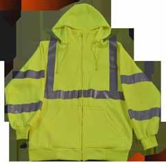 keep cold air out Sizes: S-6X ANSI Class 3 Lime Green Zip-Up Sweat