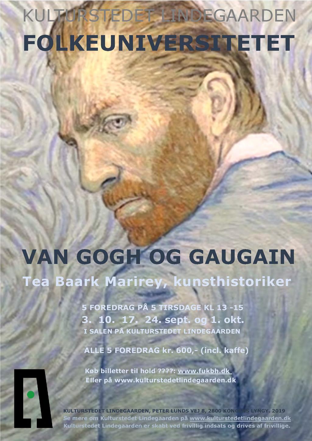 KU F OG GAUGAIN www.kulturstedetlindegaarden.