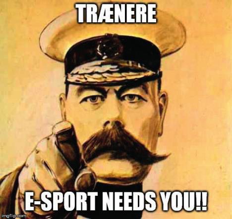 Seneste nyt fra E-sport Træner søges Vi mangler trænere til E-sport, så hvis du har erfaring med at spille Counter Strike og kunne tænke dig at give en hånd med så er det dig vi har brug for!