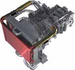 L ÆSSEMASKINE NY ECOT3 MOTOR s nye Komatsu SAA6D125E-5 motor har et højere drejningsmoment og en bedre ydelse ved lav hastighed end de foregående modeller.