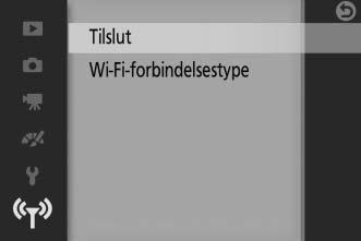 SSID (Android og ios) 1 Vælg Wi-Fi.