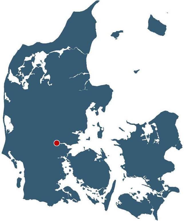Kort Vejle Kommune er en del af trekantområdet og "det østjyske bybånd".