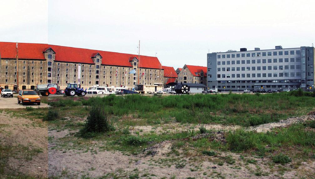 Matr.nr.: 625 / Krøyers Plads / NCC Matrikulært grundareal: 10.040 m² Eksisterende etageareal / DR Aftenshowet (midlertidig bygning): 330 m² Eksisterende bebyggelsespct.
