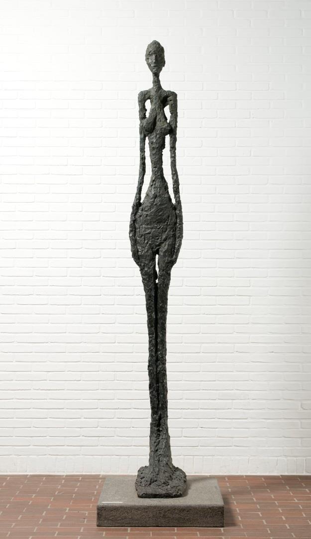 Alberto Giacometti: Femme debout IV (Stående kvinde IV), 1960 Louisiana Museum