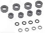 MCM/MIE Ski GM V-8 350, 377, 454, 502 MPI MAL9-33302 KIT RETENES INYECTOR DE COMBUSTIBLE Fuel injector seal Kit Usar con-use with: