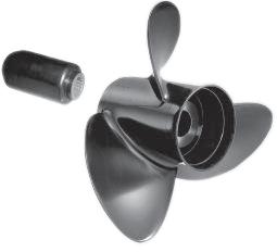 Sistem Avaliable in stainles Steel & Aluminiium Prpeller MOTORES - Engines:, ALPHA ONE Y BRAVO ONE HELICE DE ACERO INOX CON NUCLEO INTERCAMBIABLE Stainless Steel Interchangeable Hub Propellers Ref.