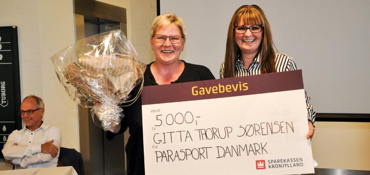 Ildsjæleprisen 2019 Parasport Danmarks Breddeudvalg uddeler hvert år Ildsjæleprisen til en frivillig i parasporten.