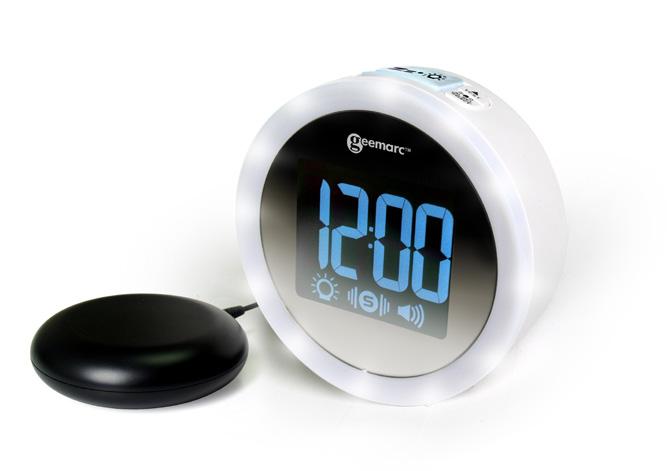 TimeShaker Wow Et vækkeur, der vækker brugeren via vibrationer og/eller lyd.