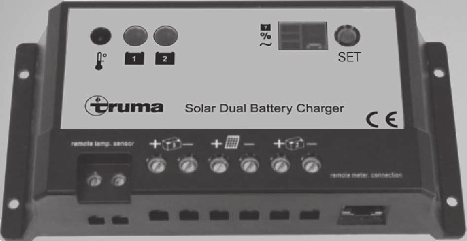 Solar Dual Battery Charger SDC 10 / 20. Brugsanvisning Skal medbringes i  køretøjet! - PDF Free Download