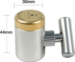 trepanbor 8 mm 4 stk sikkerhedsstop 1 stk bone remover Knoglemølle GOLD - Small