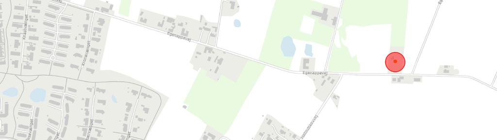 Egenappevej 7 (5700) er beliggende øst for Svendborg Strategi og indsats for denne del af området er i kommuneplanen beskrevet som følger: Områdets lille skala skal respekteres ved etablering af nye