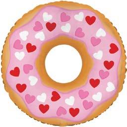 5 H 424075 Heart Donut 10.5 W x 10.