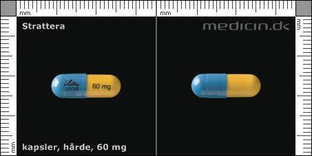 Atomoxetin (Strattera) Noradrenalin reuptake inhibitor Oprindelig et antidepressiva pga primær noradrenalin effekt Noradrenalin effekt medfører sekundær dopamin-forøgelse i præfrontal