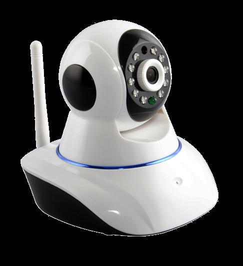 VENTUS WT813 overvågningskamera indendørs IP overvågningskamera som betjenes let fra din smartphone, tablet eller computer. Følg med i, hvad der sker i dit hjem, når du ikke er hjemme.