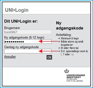 https://login.emu.dk/ Har du glemt din kode, skal du klikke på Glemt brugernavn eller adgangskode og logge på med NEM ID.