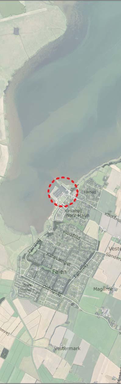 Nye udviklingsmuligheder ved havne Bork Havn Endelig ønskes et areal ved Bork Havn udtaget af strandbeskyttelselseslinje, så der