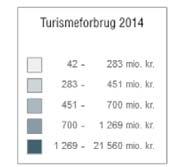 Turismen skaber jobs, vækst og udvikling tegnet af, at 83 % af alle overnatninger finder sted i de Turismen spiller en afgørende rolle i Ringkøbing- Skjern Kommune. I 2013 var der 3,1 mio.