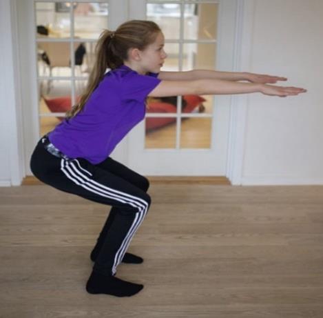 Hver gentagelse venstre og højre side. Stående hoftestræk Denne øvelse gør din hofte stærkere.