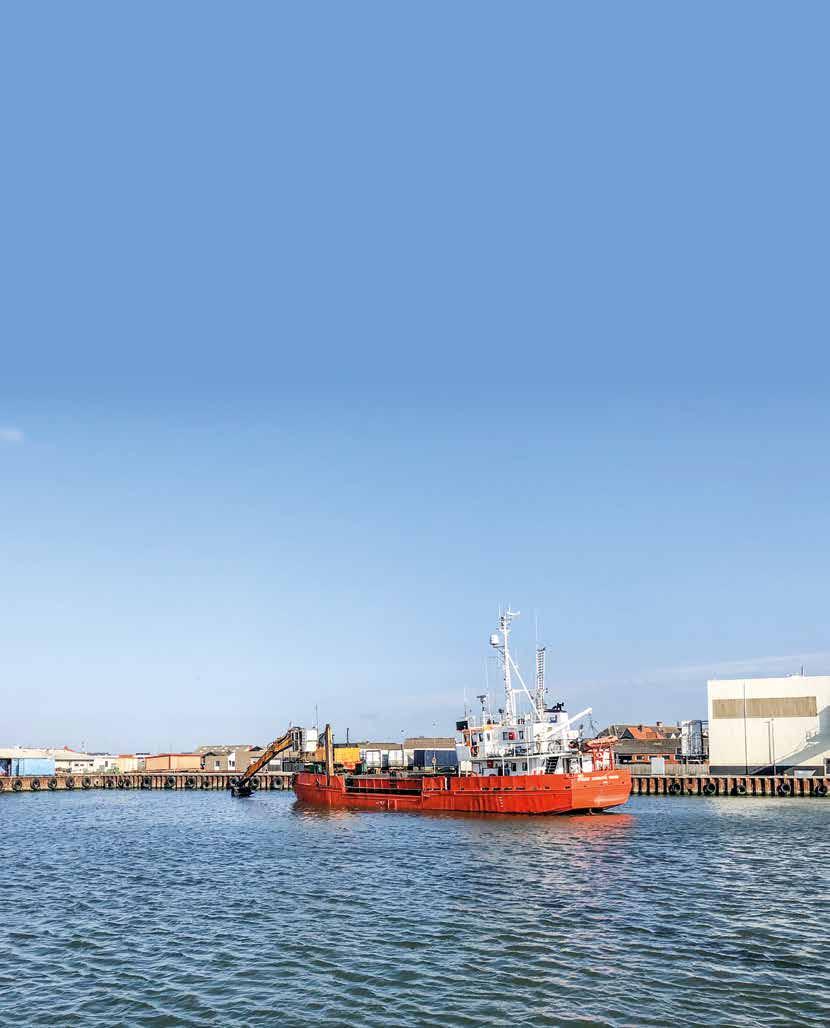 22 mio. investeres i nyt kajanlæg til nybygninger og transitfiskere Udnyttelsesgraden af havnebassinerne har stor betydning for en havn.