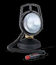 Lys og strøm Arbejdslygte med magnetfod 12 V Lys og el-artikler Tænd/sluk-kontakt H3 glødelampe