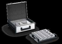 Kuffertsystemer variocase M variocase M 135 med Box sortimenter Kuffertsystemer variocase M let og førsteklasses servicekuffert bestykket med smådeleboxe til ordentlig og overskuelig opbevaring af