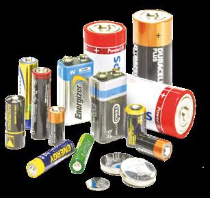 Aflevér akkumulatorer og andre tunge batterier på