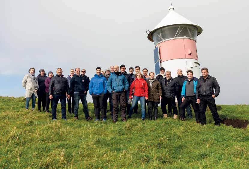 KAPITEL 12 Vestnordisk Råd var på udflugt i Stóra Dímun, som er beboet af en enkelt familie der beskæftiger sig med
