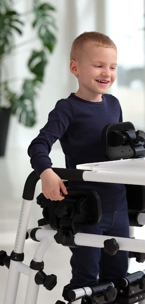 HAPPY REHAB målgrupper Børn og unge med neurologiske lidelser HAPPY REHAB er primært målrettet brugere med cerebral parese med mild til moderat grovmotorisk funktionsnedsættelse (GMFCS - E&R I-III